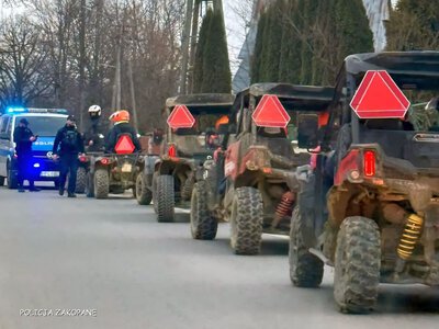 Konflikt na Podhalu narasta. Policja ruszyła z masowymi kontrolami quadów