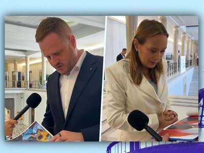 Sejmowy eksperyment. Zobacz, czy politycy rozpoznali fejki [WIDEO]