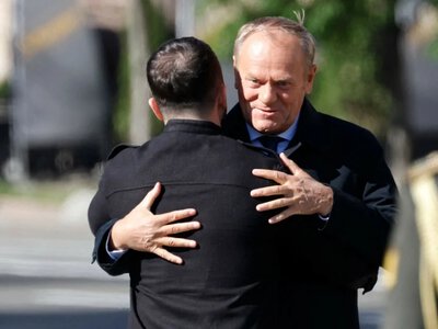 Rząd chce ubiec prezydenta ws. Zełenskiego. Cała nadzieja w Sikorskim