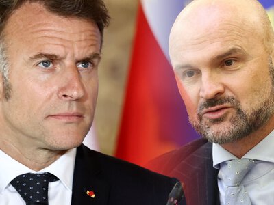 Tutaj jest minister. Tak załatwia się biznes we Francji. Macron otwiera nam drzwi