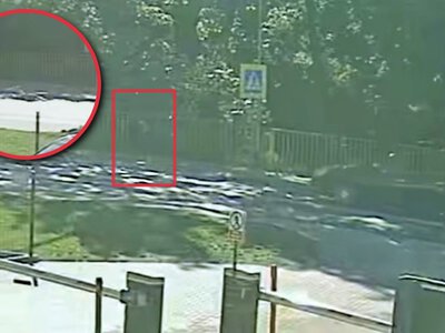 Nastolatka wbiegła prosto pod samochód. Wstrząsające zachowanie kierowców. Policja pokazała film