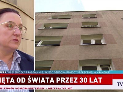 Kraków. Kobieta od 30 lat nie opuszczała mieszkania