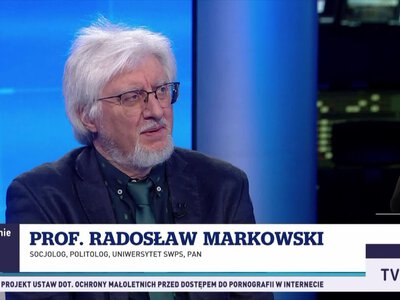 Prof. Radosław Markowski w „Pytaniu dnia”