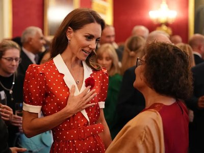 Księżna Kate zachwyciła w sukience w serca. Wyjątkowe wystąpienie u boku króla Karola III