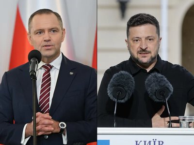 Polacy idą za głosem Nawrockiego. Chcą odebrania orderu Zełenskiemu. Sondaż dla „Wprost”