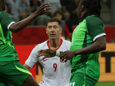 Tak Lewandowski potraktował dziennikarzy po meczu z Nigerią
