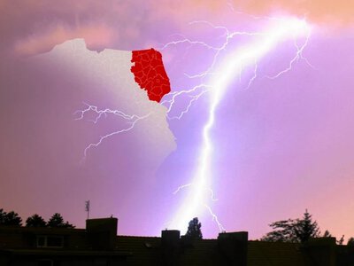 RCB ostrzega przed groźnym zjawiskiem. Znajdź bezpieczne schronienie