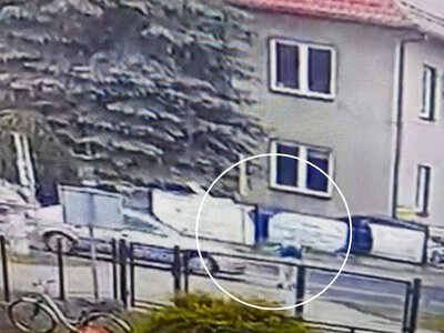 Senior potrącił dziecko na pasach. Policja opublikowała nagranie