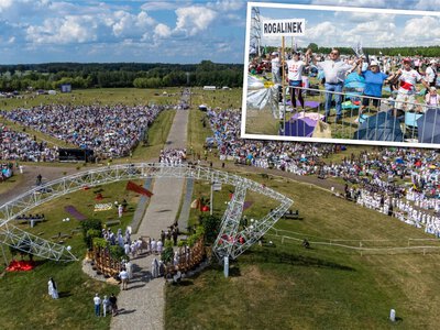 Tysiące młodych ruszyło pod Bramę-Rybę. Niezwykłe sceny na Lednicy