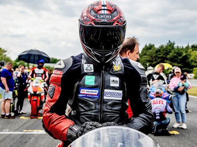 Dawid Rzymek dwa razy na podium Mistrzostw Polski w Poznaniu. Świetny start w klasie Superstock 600