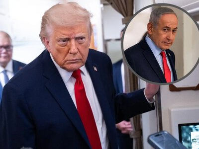 Bądź ostrożny, bo zostaniesz sam. Trump wściekły na Netanjahu