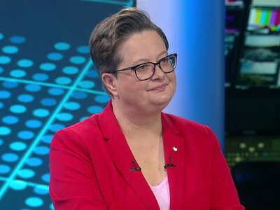 Wiceministra edukacji Katarzyna Lubnauer (KO) w „Gościu poranka”