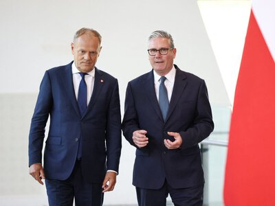 Tuska nie było na spotkaniu z Zełenskim w Londynie. Wielka Brytania wydała oświadczenie