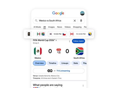 Google odpala tryb mundialowy. Kibice dostaną płatne funkcje za darmo