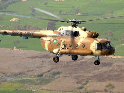 Katastrofa śmigłowca pakistańskiej armii. Nikt z załogi nie przeżył