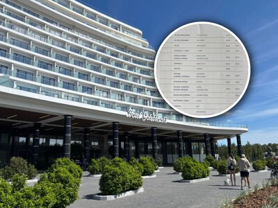 Zamiast żelazka, cennik usług. Hotel w Pobierowie zaskakuje