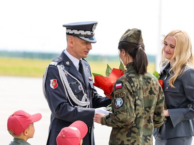 Polskie F-35 otrzymały imię Husarz. Symboliczny chrzest w Łasku