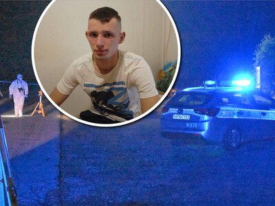 Ciało mężczyzny przy DK22. Obok porzucona taksówka. Szukają tego człowieka. Nie zbliżać się