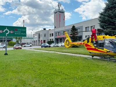 Dramatyczna walka o życie niemowlęcia. Na pomoc ruszyli strażacy