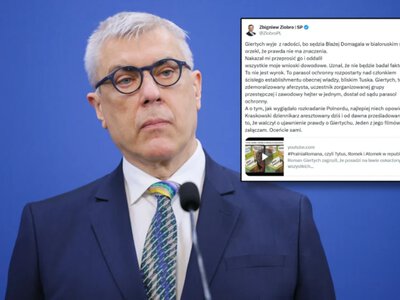 Ziobro nie przeprosi Giertycha? To zdemoralizowany aferzysta