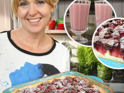 Truskawki w roli głównej. Ewa Wachowicz zdradza zaskakujący przepis