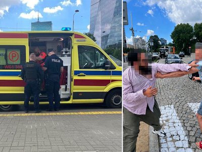 Znieważył i pobił Azera w Warszawie. Przyszedł na komendę z adwokatem