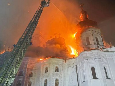 Rosyjskie drony trafiły w zabytkowy klasztor. „Zbrodnia przeciwko ludzkości”