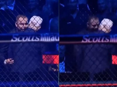 Nawrocki i Trump twarzą w twarz. Kamery nagrały ich rozmowę [WIDEO]