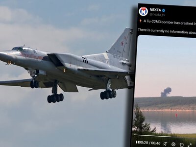Rosyjski bombowiec Tu-22M3 rozbił się w obwodzie irkuckim
