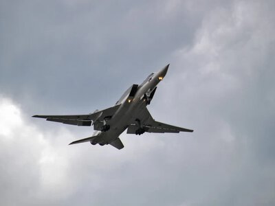 Rosyjski bombowiec rozbił się na Syberii. Są nagrania