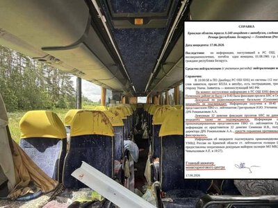 Atak na autokar z białoruskimi dziećmi. Tropy prowadzą do Rosji