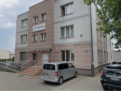 Incydent z bronią na komendzie w Działdowie. Niekontrolowany wystrzał