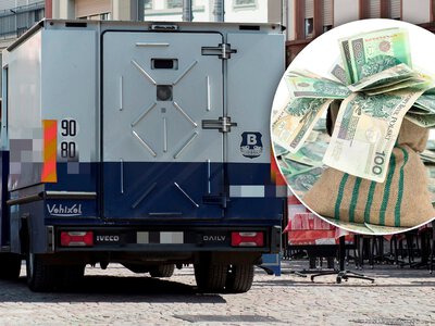 Milion złotych się rozpłynął? Wciąż nie znaleziono worka pieniędzy, który zgubił konwój