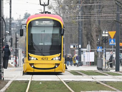 Atak w warszawskim tramwaju. Zatrzymano podejrzanego 31-latka