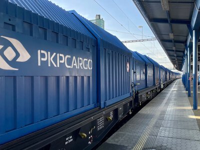Podrzucili to na polski wagon. Wcześniej był na Białorusi i Ukrainie