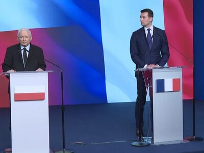 Kaczyński i Bardella snują wizję przyszłości UE. Mamy wspólny pogląd