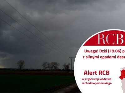 Zagrożenie burzami wzrasta. Pojawił się alert RCB
