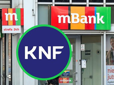 KNF miażdży mBank. Milionowe kary i poważne zarzuty wobec giganta