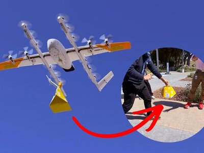 Widziałem, jak dron Google'a zastąpi kurierów. Witamy w 2026 r.
