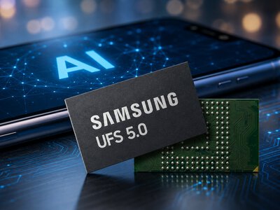 Koniec z zacinającym się AI w telefonie. Samsung pokazał pamięć UFS 5.0