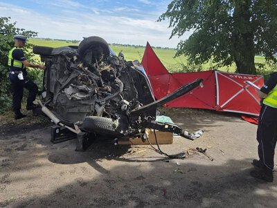 Tragiczny wypadek koło Włocławka. Zginęły matka z córką