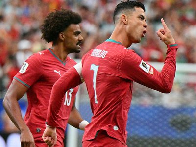 Przebudzenie Cristiano. Portugalia nie dała szans Uzbekom