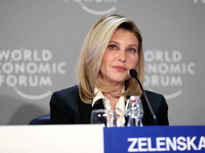 Żona prezydenta Ukrainy Wołodymyra Zełenskiego nie weźmie udziału w debacie w Gdańsku