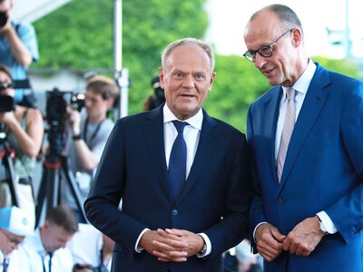 Tusk w Berlinie: Będziemy bronić europejskiej i transatlantyckiej jedności