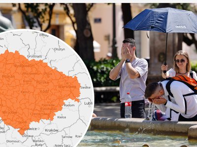 Fala upałów uderza w Polskę. Temperatura w czwartek coraz wyższa