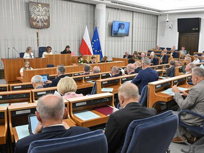 Patostreaming pod lupą senatorów. Drugi dzień posiedzenia Senatu