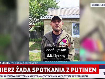 Były rosyjski żołnierz grozi buntem