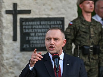 Sierakowski: Chcecie więcej UPA na sztandarach? Kibicujcie Nawrockiemu