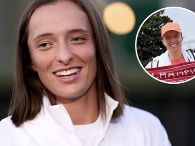 Iga Świątek z pierwszym triumfem w UK. Musiała się pochwalić