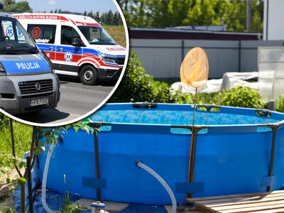 Poszła się schłodzić do basenu obok domu. 54-latka nie żyje. Nieszczęśliwy wypadek